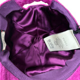 Gucci Fuzzy Fuchsia Baseball Hat