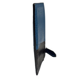Salvatore Ferragamo Navy Calfskin Coin/Card Holder