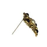 Chanel Collection 23 Baroque-Style Gold Plated Brooch