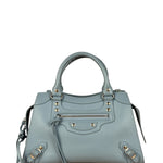 Balenciaga Light Blue Leather Neo Classic City Bag