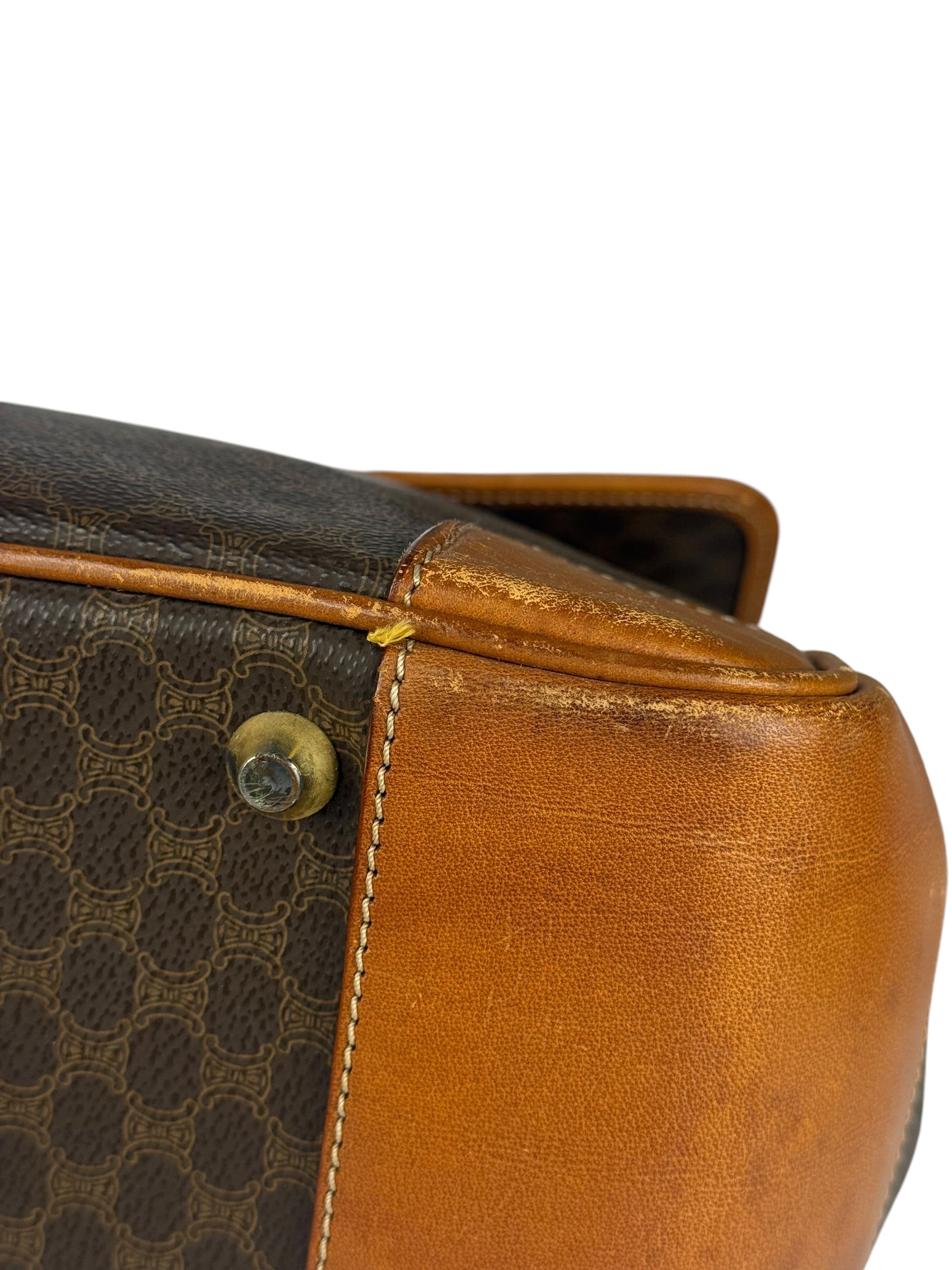 Celine Vintage Macadam Travel Bag