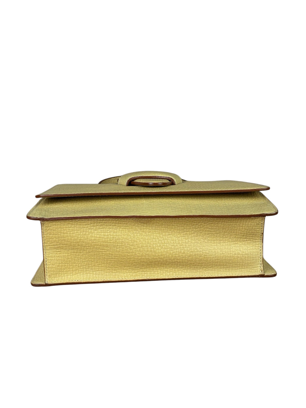Loewe Muted Yellow Barcelona Two-Way Bag