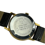 Gruen Precision Gold Linen Dial