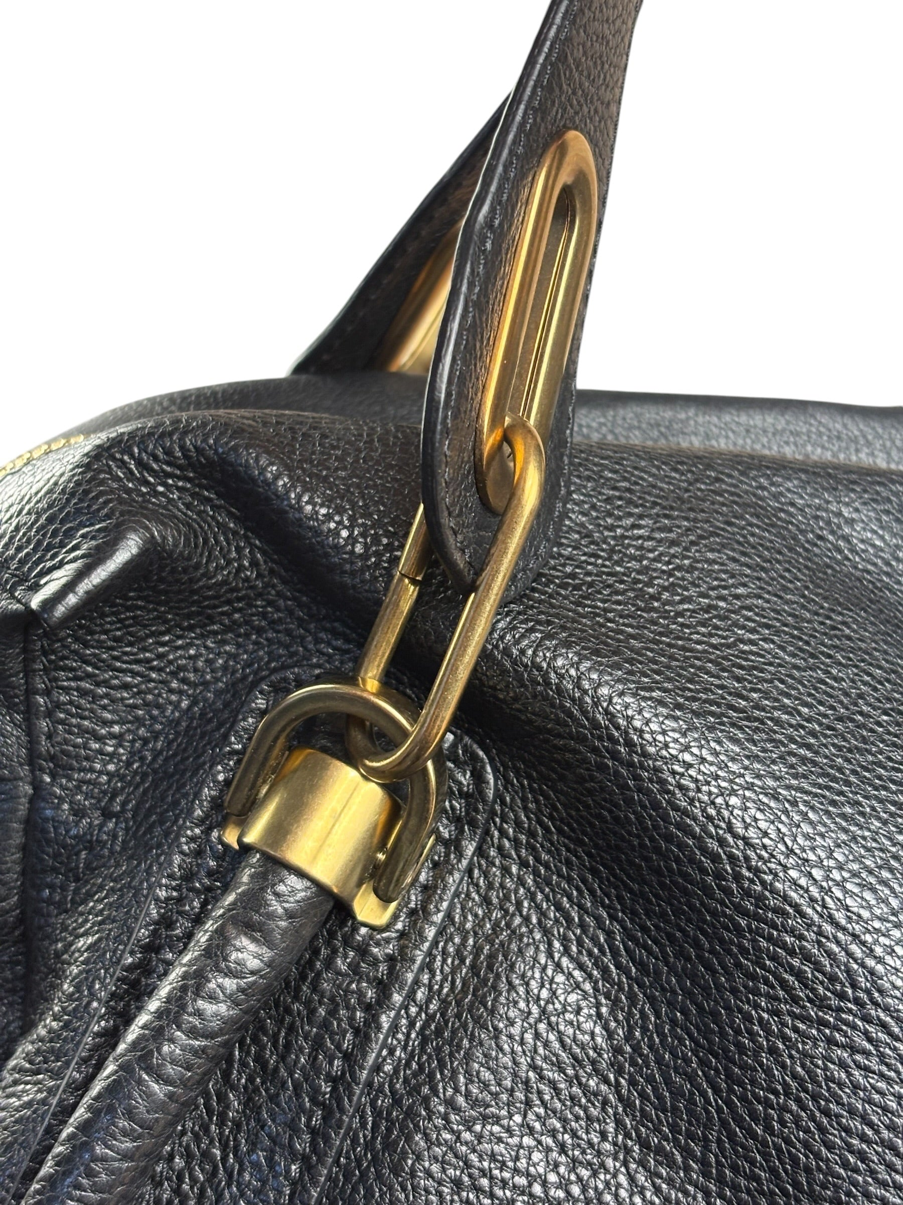 Chloe Black Paraty Leather Two-Way Bag