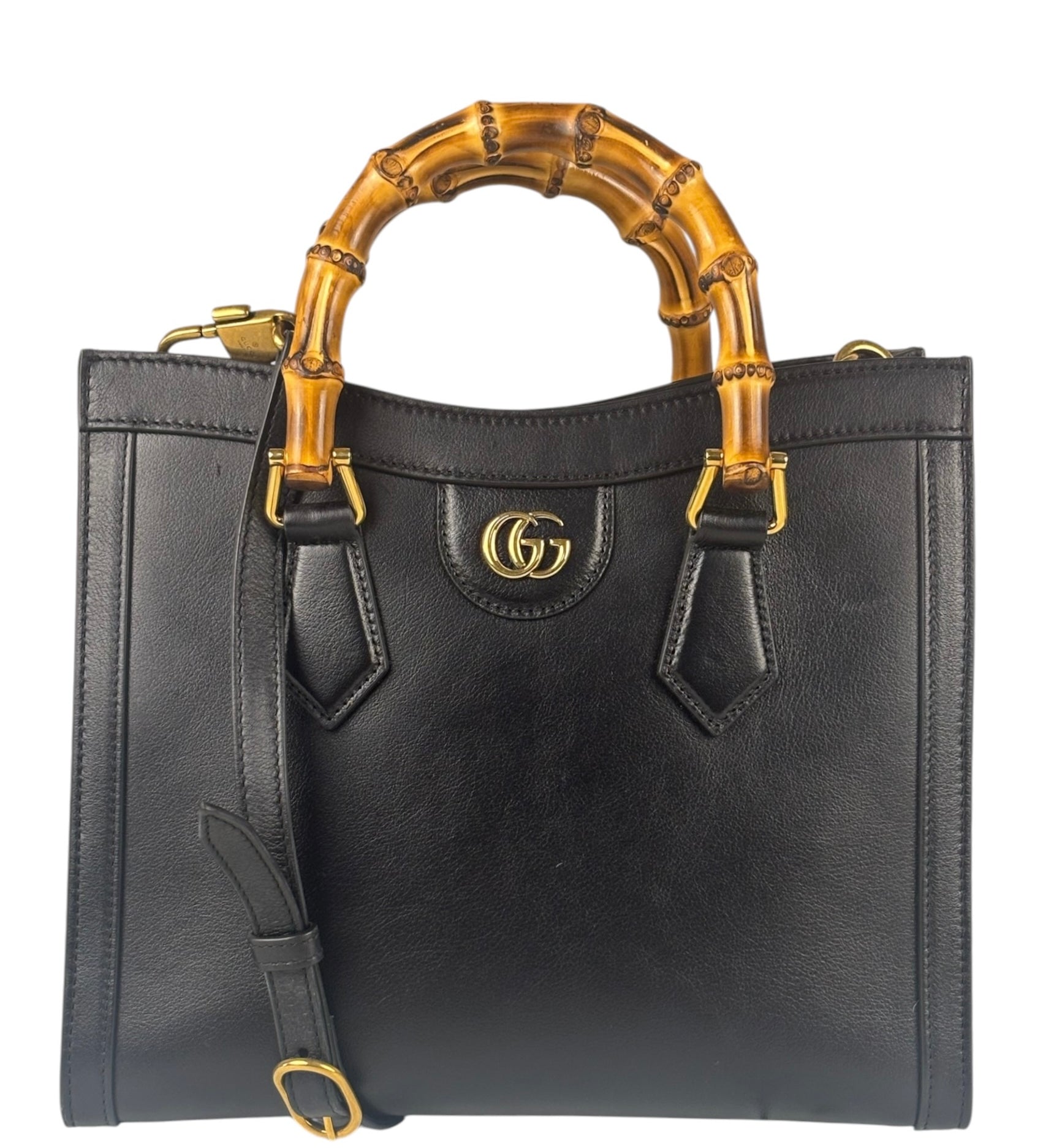 Gucci Diana Small Bamboo Handle Tote