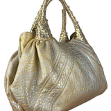 Fendi Metallic Gold Spy Shoulder Bag