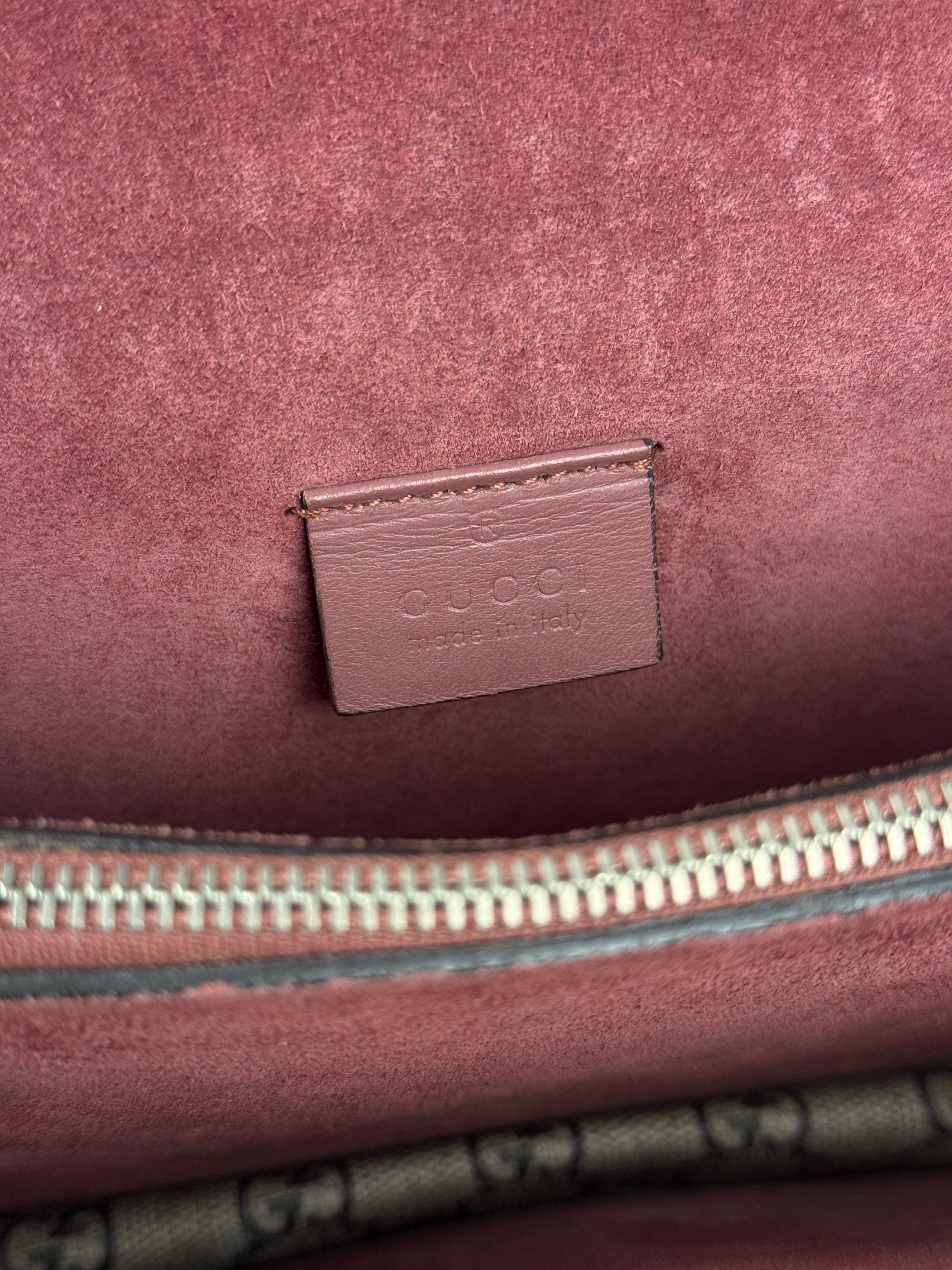 Gucci GG Dionysus Supreme Blooms Shoulder Bag
