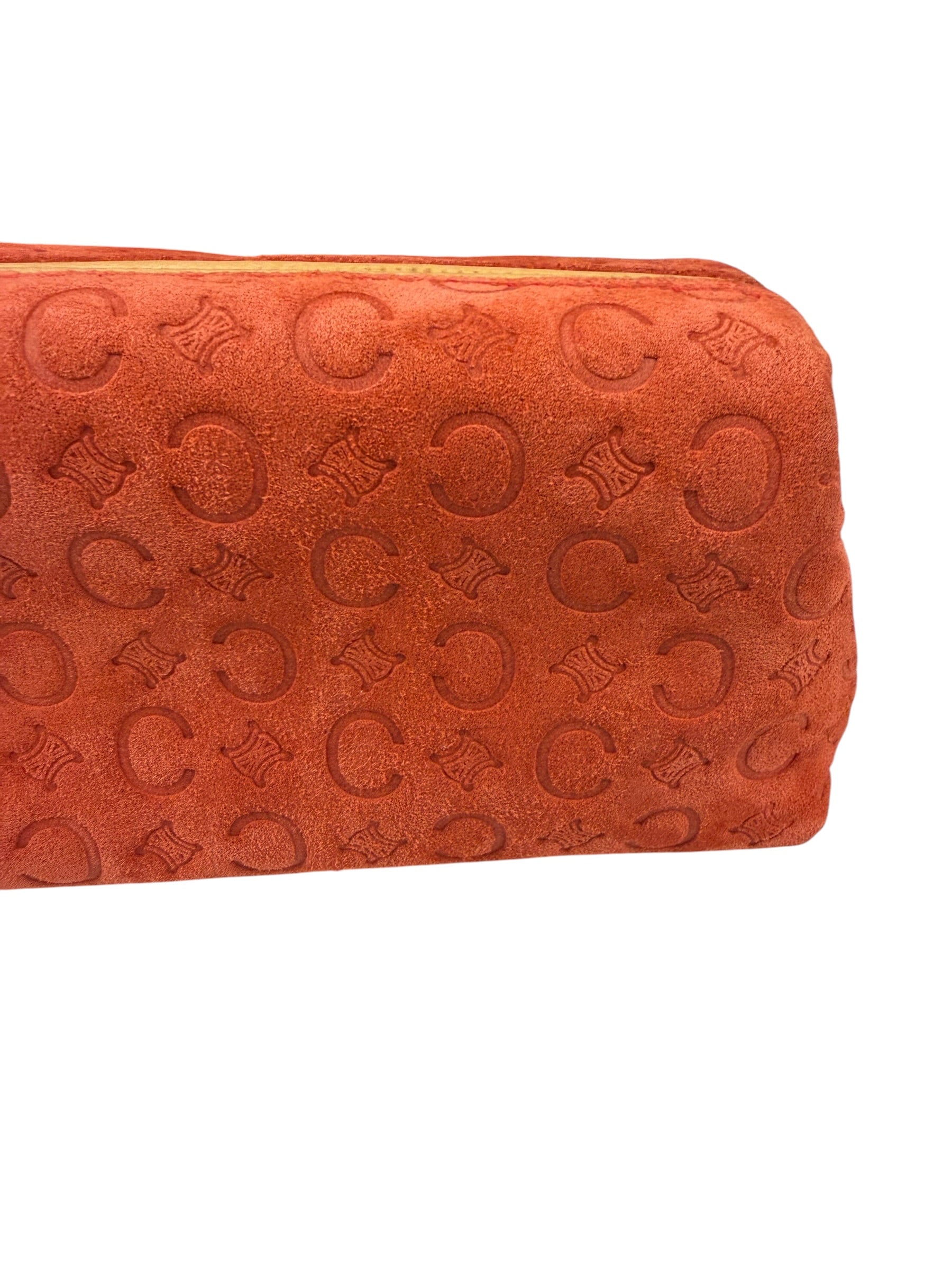 Celine x Guerlain Limited Edition Leather Cherry Blossom Pouch