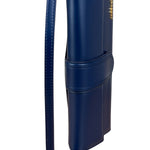 Jacquemus Navy Blue Leather Le Bambino Shoulder Bag