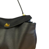 Balenciaga Medium Rodeo Leather 2Way Handbag Black