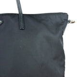 Prada Black Tessuto Nylon Zip Tote Large