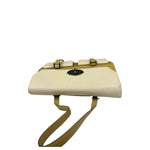 Bottega Veneta Vintage Textured Canvas Flap Shoulder Bag