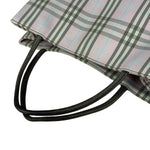 Burberry Vintage Light Pink Check Long Tote Bag