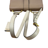 Miu Miu Beige/Cream Madras Small Crossbody Bag