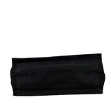 Yves Saint Laurent Black Rive Gauche Canvas Tote