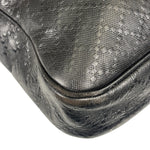 Gucci Black Leather Diamante Briefcase