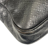 Gucci Black Leather Diamante Briefcase