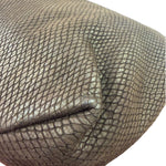 Loewe Vintage Brown Python Embossed Tote