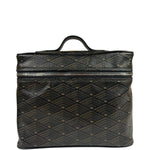 Metier Brown Leather Long Haul Toiletry Bag