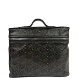 Metier Brown Leather Long Haul Toiletry Bag
