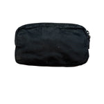 Prada Black Nylon Mini Travel Pouch