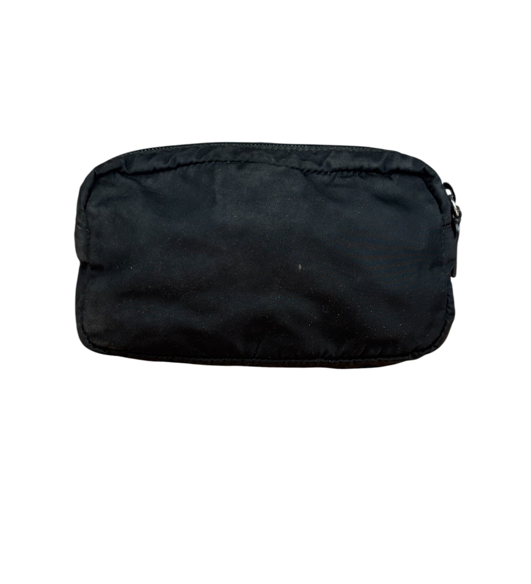 Prada Black Nylon Mini Travel Pouch