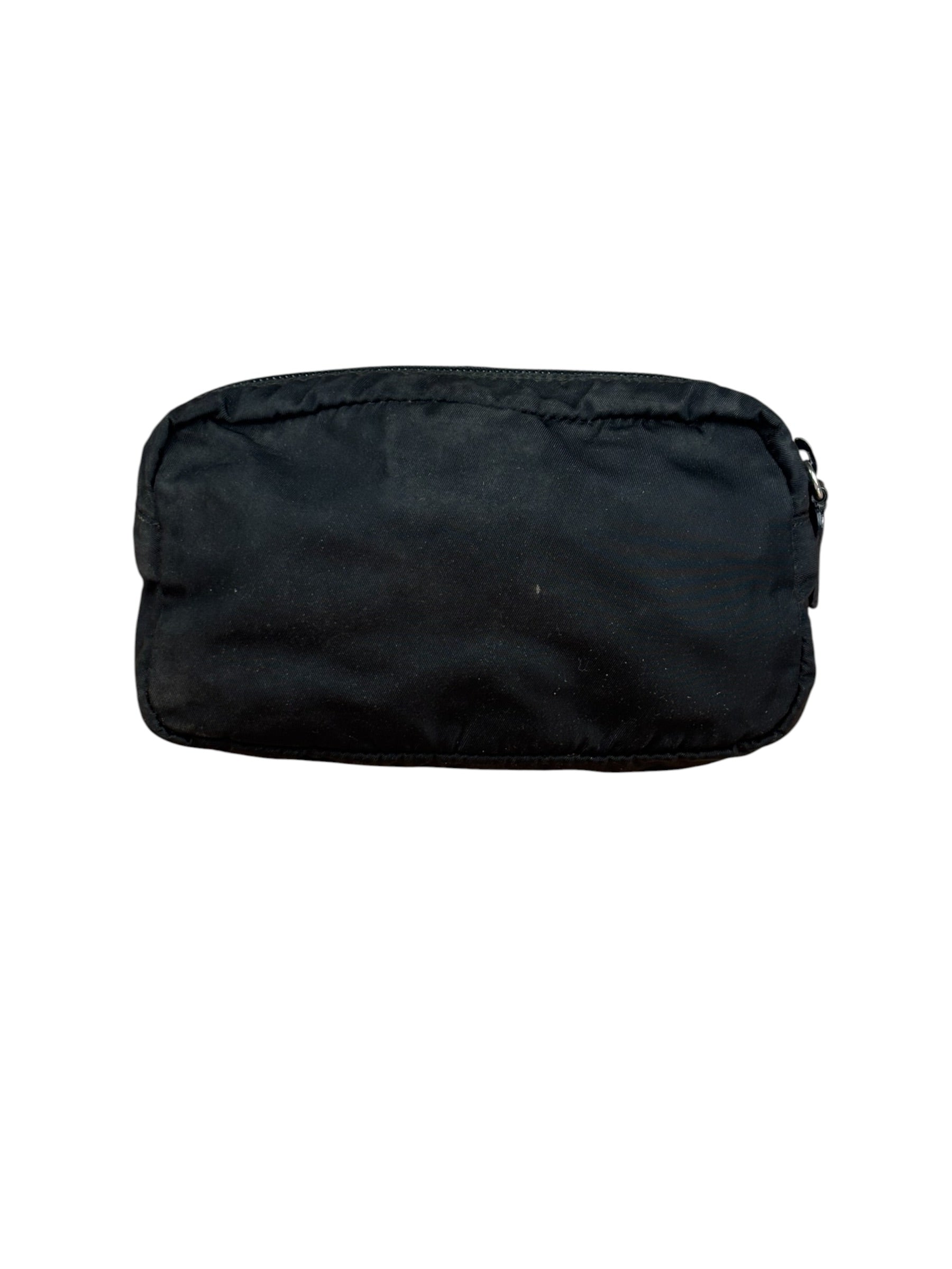 Prada Black Nylon Mini Travel Pouch
