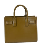 YSL Green Ink Leather King Palm Nano Two-Way Tote