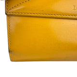 Loewe Vintage Yellow Leather Bifold Wallet
