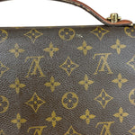 Louis Vuitton Monogram Monceau Lock Shoulder Bag