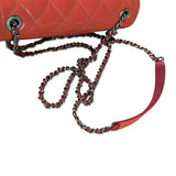 Chanel Pink Patent Quilted Small Coco Shine Flap Bag 2014