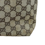 Gucci GG Pink Leather Canvas Eclipse Tote Bag