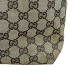Gucci GG Pink Leather Canvas Eclipse Tote Bag