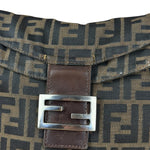 Fendi Vintage Zucca FF Baguette Shoulder Bag