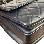 Chanel Navy Quilted Lambskin Small Trendy Flap Bag