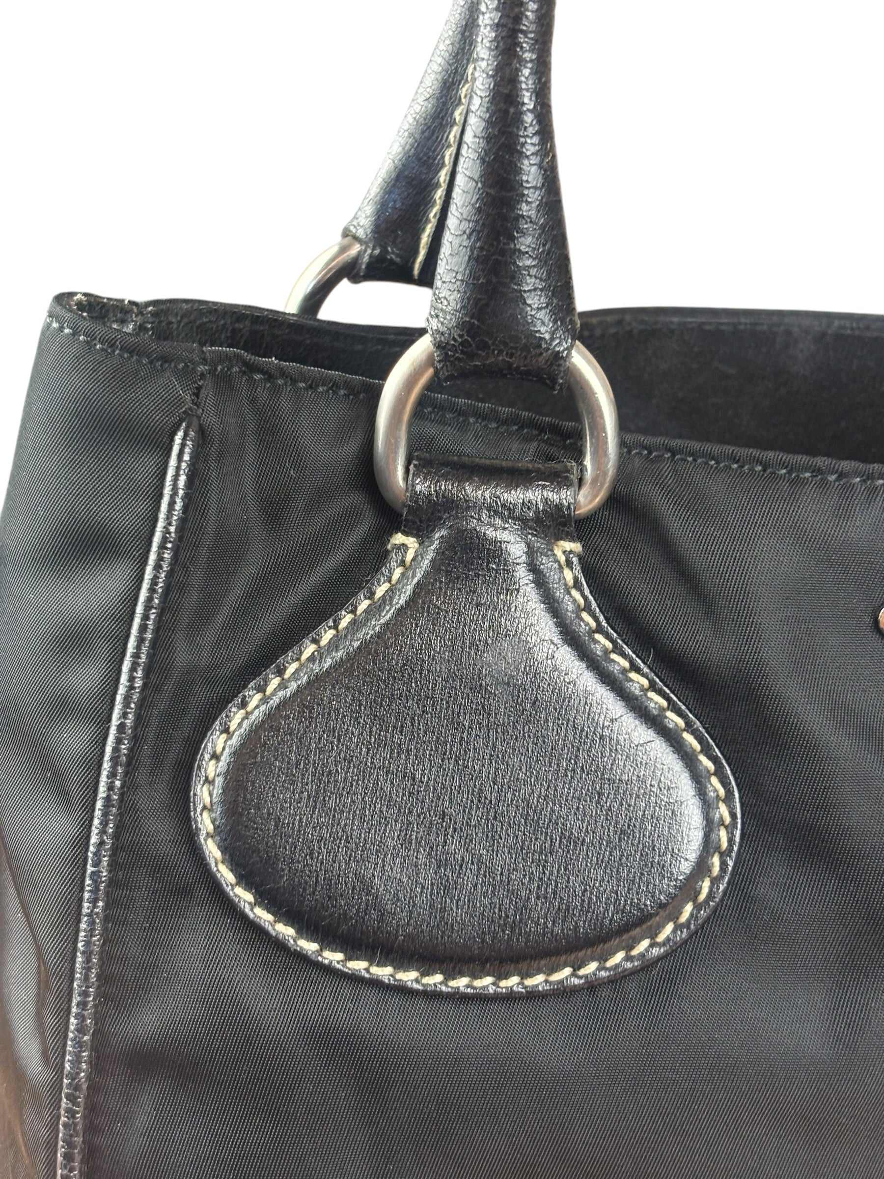 Prada Nylon Duet Handbag