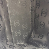 Chanel Black Leather Wild Stitch Surpique Tote 2005
