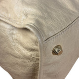 Balenciaga Beige Leather Large Classic City Bag