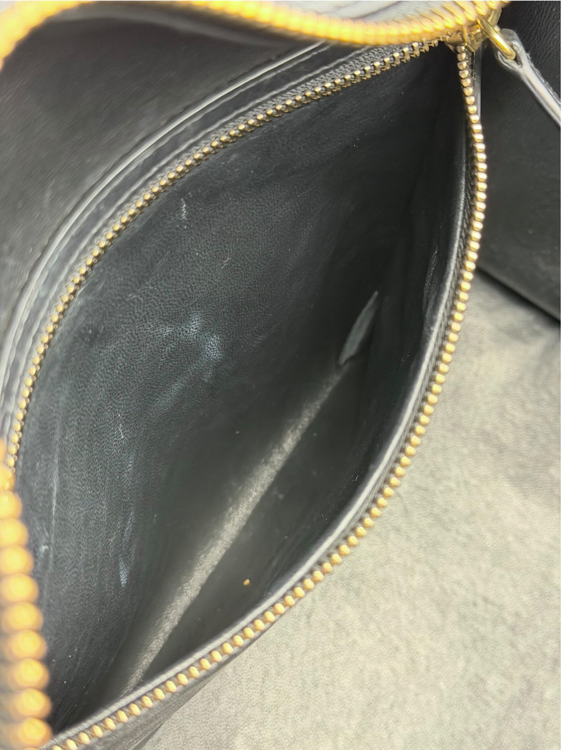 Celine Calfskin Leather/Suede Tri-Color Luggage Tote Bag
