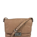 Prada Blush Pink Vitello Shiny Leather Flap Bag