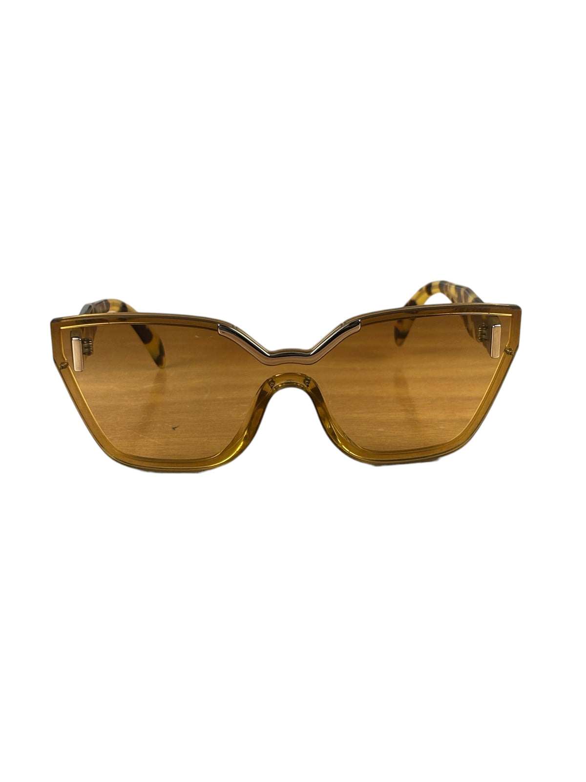 Prada SPR16T Geometric Shield Reading Sunglasses