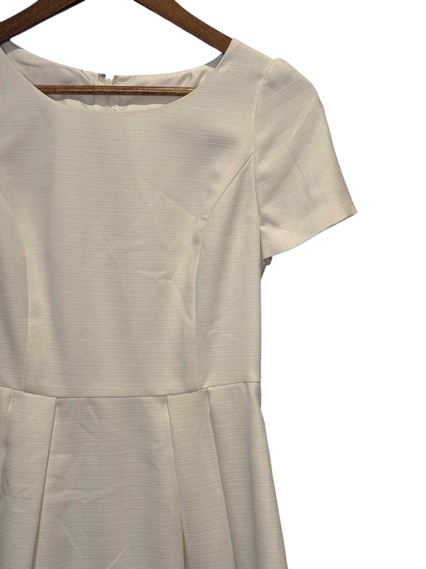 Laisse Passe White/Navy Short Dress