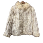 Vintage Off-White Saga Fox Fur Coat