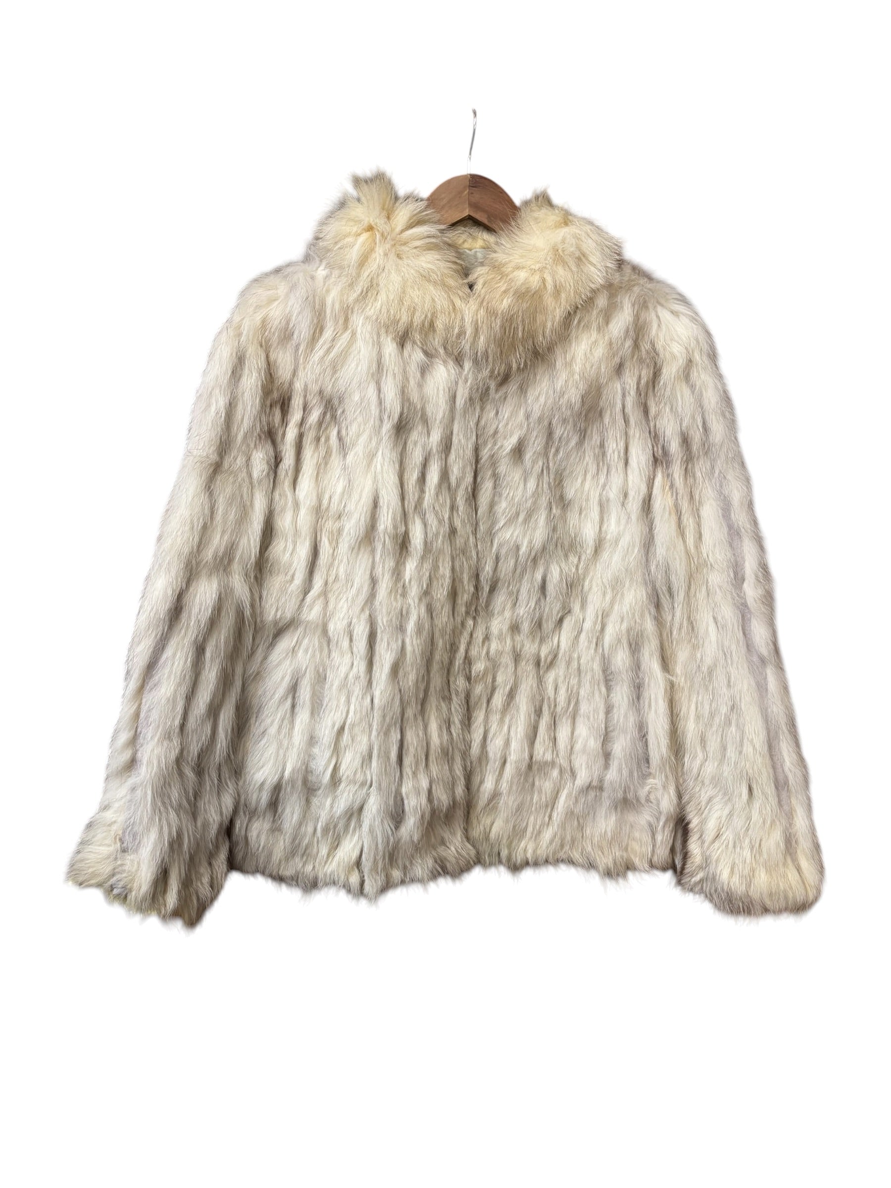 Vintage Off-White Saga Fox Fur Coat