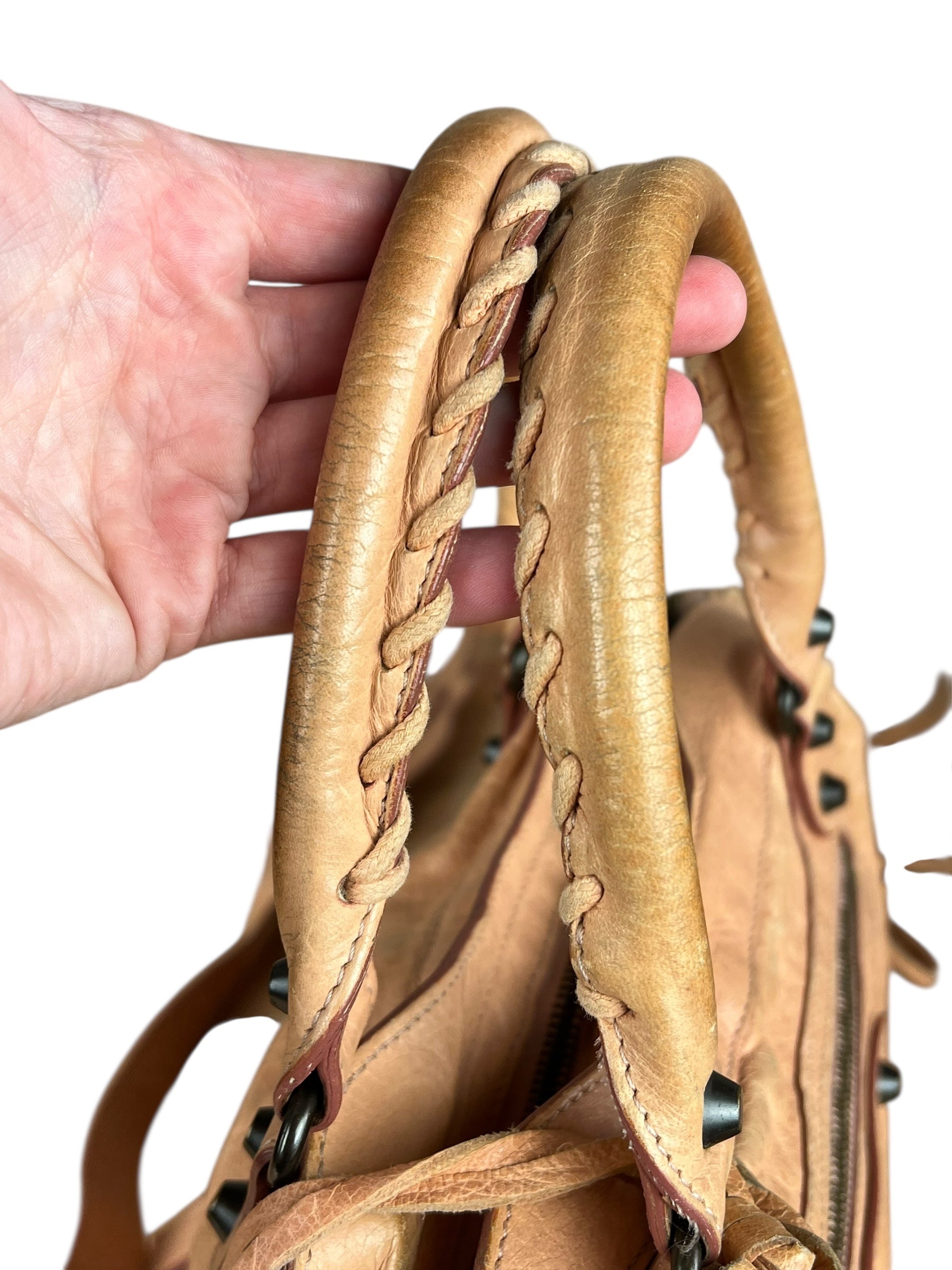 Balenciaga Classic Leather City Bag Light Salmon