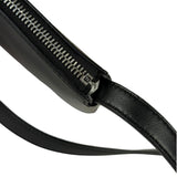 Fendi Roma Black Calf Leather Pochette Crossbody