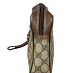 Gucci GG Vintage Coated Canvas Zip Pouch