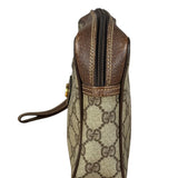 Gucci GG Vintage Coated Canvas Zip Pouch