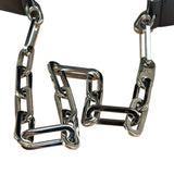 Gucci Black Leather Chain Hobo Bag