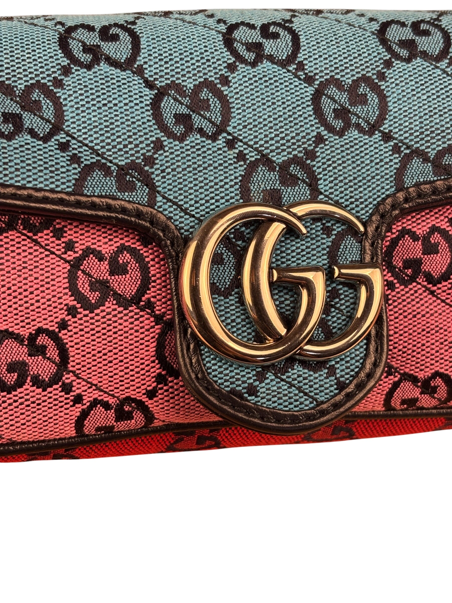 Gucci GG Multicolor Marmont Super Mini